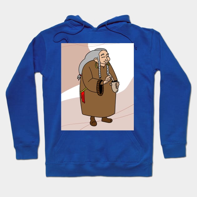 Funny Dwarf Garden Gnome Hoodie by flofin